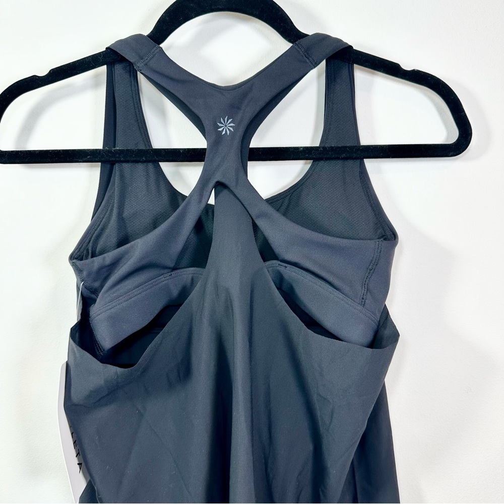 Athleta 2-in-1 Ultimate Support Bra Tank Top, Black, XS - Picture 5 of 14